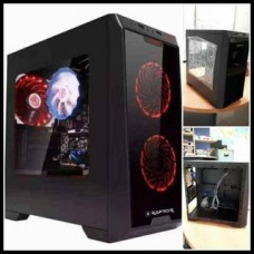 CASE POWER UP GAMING BLACK STRIKE 1501